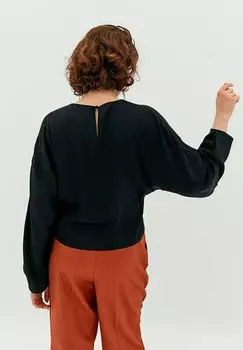 Блуза WITH AN ELASTIC WAIST Rue les crateurs, черный