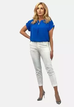 Блуза WITH BUTTON REGINA FASHION, синий