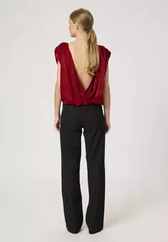 Блуза WRAP My Essential Wardrobe, красный