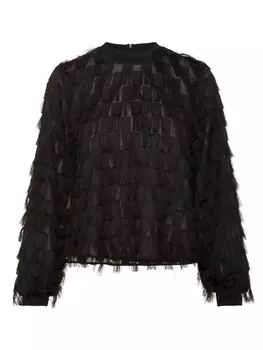 Блуза YAS YASDio, черный