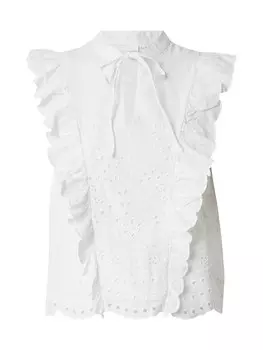 Блуза YAS YASLuma, белый