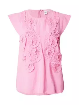 Блуза YAS YASSACU, розовый