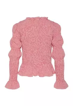 Блуза YASCHECKA SMOCK YAS, красный