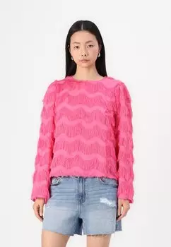 Блуза YASRIA SHOW YAS, розовый