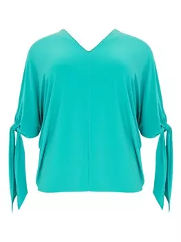 Блуза Yoek, бирюзовый