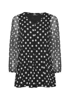 Блуза Yours Clothing, антрацит