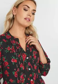 Блуза Yours Clothing, черный