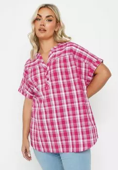 Блуза Yours Clothing, фуксия