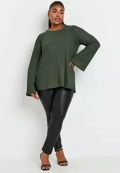 Блуза Yours Clothing, хаки