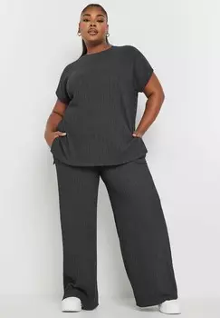 Блуза Yours Clothing, серый