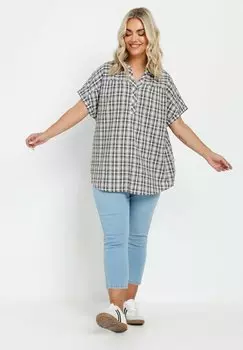 Блуза Yours Clothing, серый