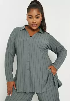 Блуза Yours Clothing, серый