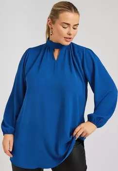 Блуза Yours Clothing, синий