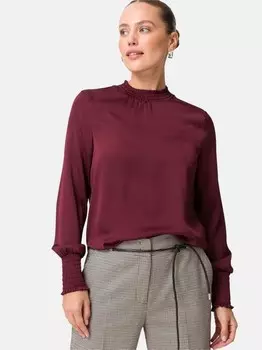 Блуза Zero, бордовый