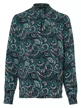 Блуза Zero, цвет schwarz/trkis