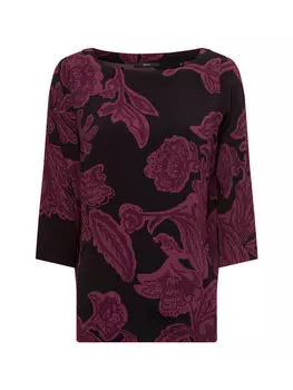 Блуза Zero nshirt, цвет schwarz lila