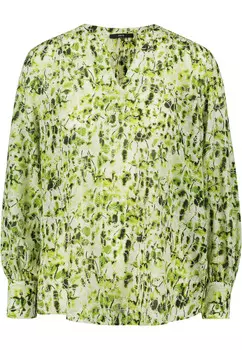 Блуза Zero Tunika mit Stickerei, цвет CreamGreen