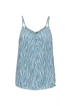 Блуза Женское/Девочное Кентукки Синяя PIECES, синий