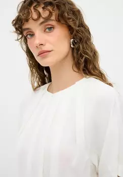 Блуза ZIPPER DETAILED adL, бежевый