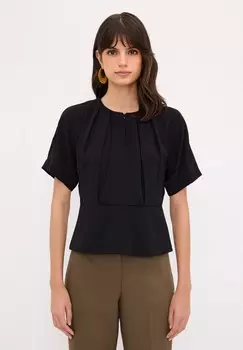 Блуза ZIPPER DETAILED adL, черный