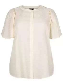 Блуза Zizzi Blouse MSABA, бежевый
