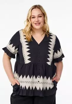 Блуза Zizzi, черный