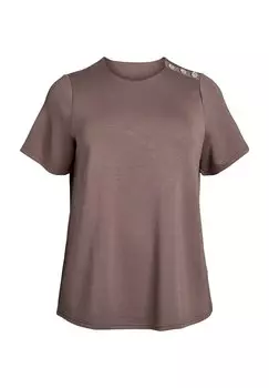 Блуза Zizzi, коричневый