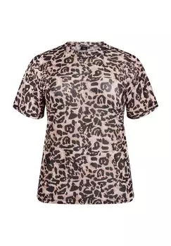 Блуза Zizzi, коричневый