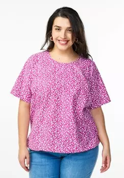 Блуза Zizzi, сиреневый