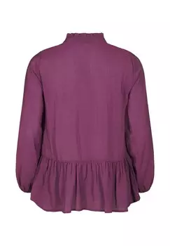 Блуза Zizzi, темно-фиолетовый