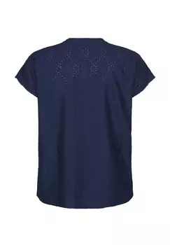Блуза Zizzi, темно-синий