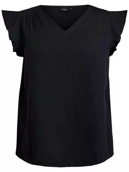 Блуза Zizzi Vvivu, черный