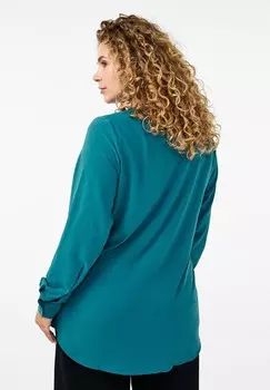 Блуза Zizzi, зеленый