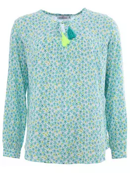 Блуза Zwillingsherz Leila, бирюзовый