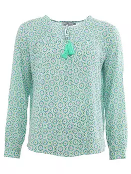 Блуза Zwillingsherz Liselotte, зеленый
