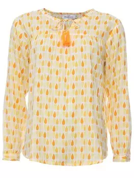 Блуза Zwillingsherz Melanie, цвет orange/gelb