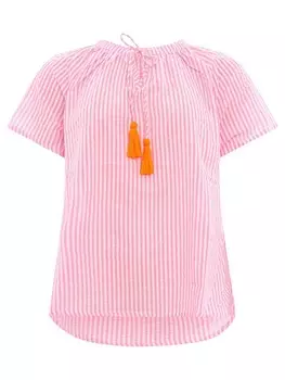 Блуза Zwillingsherz Neon Streifen, розовый