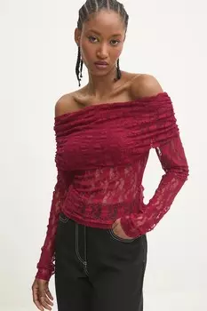 Блузка 0 Rotate, бордовый