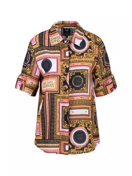 Блузка 19v69 Italia, темно-синий