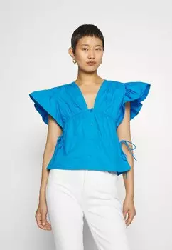 Блузка 2nd Day, ярко-синий