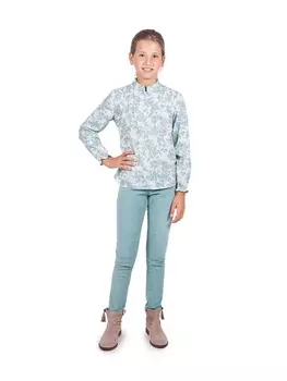 Блузка 4nenes, цвет hellturquoise