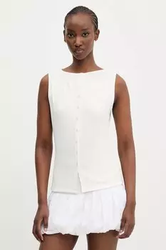 Блузка Abercrombie & Fitch, бежевый