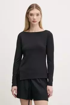 Блузка Abercrombie & Fitch, черный