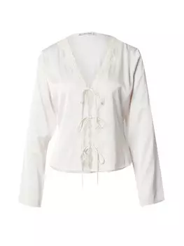 Блузка Abercrombie & Fitch, кремовый