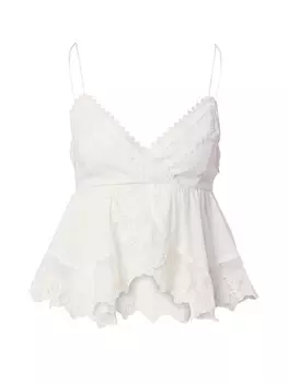 Блузка Abercrombie & Fitch, кремовый