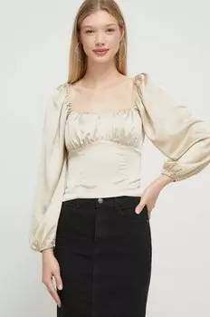 Блузка Abercrombie & Fitch, золотой