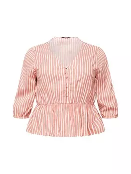 Блузка ABOUT YOU Curvy Linn, розовый