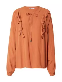 Блузка ABOUT YOU Darja, коричневый