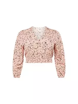 Блузка About You Rika, розовый