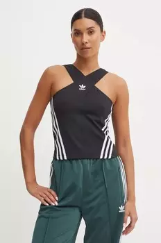 Блузка adidas Originals без рукавов, черный